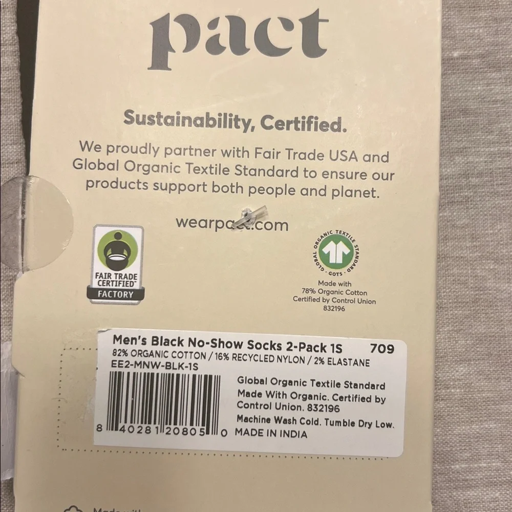 Pact pack men’s